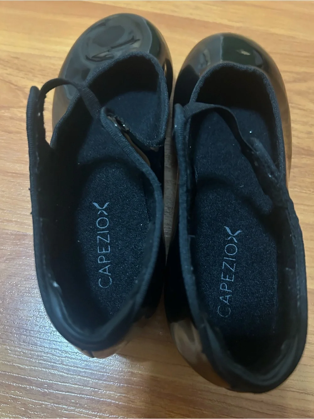 Capezio Black Tele Tone Tap Shoes for girls